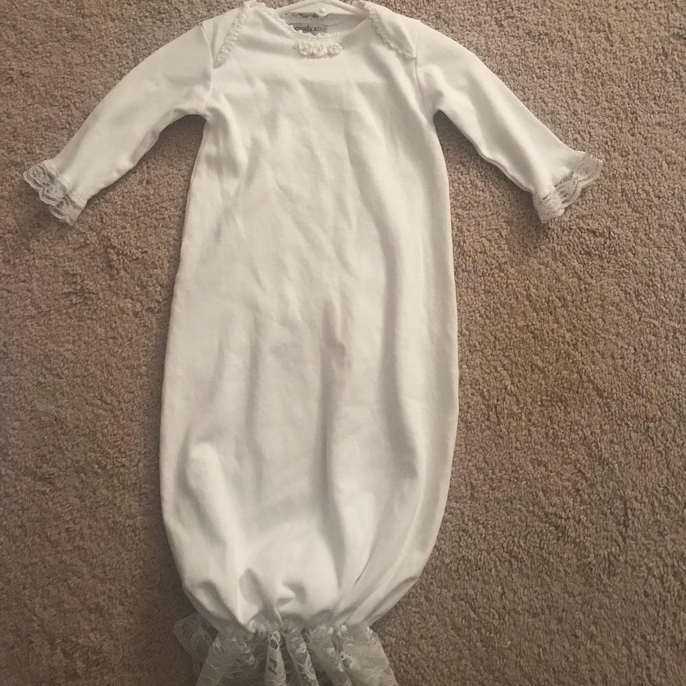 Baby Mermaid Lace Gown